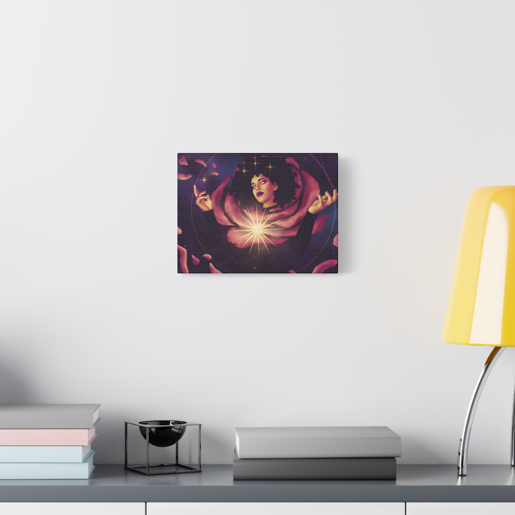 Rose Heart "Star Deity" Canvas Print - Image 3