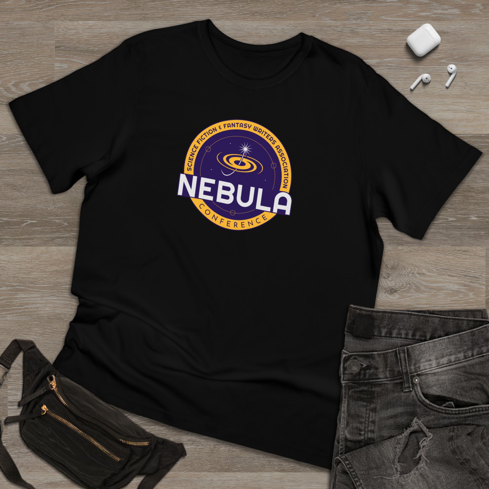 Timeless Nebulas Conference Unisex T-Shirt - Image 10
