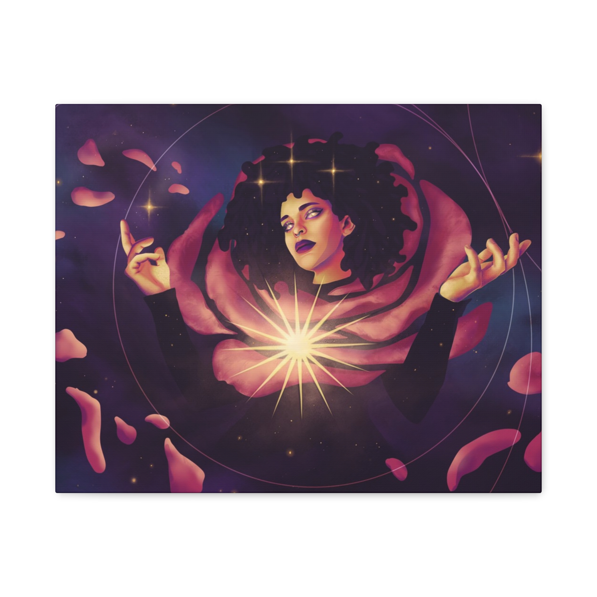 Rose Heart "Star Deity" Canvas Print - Image 7