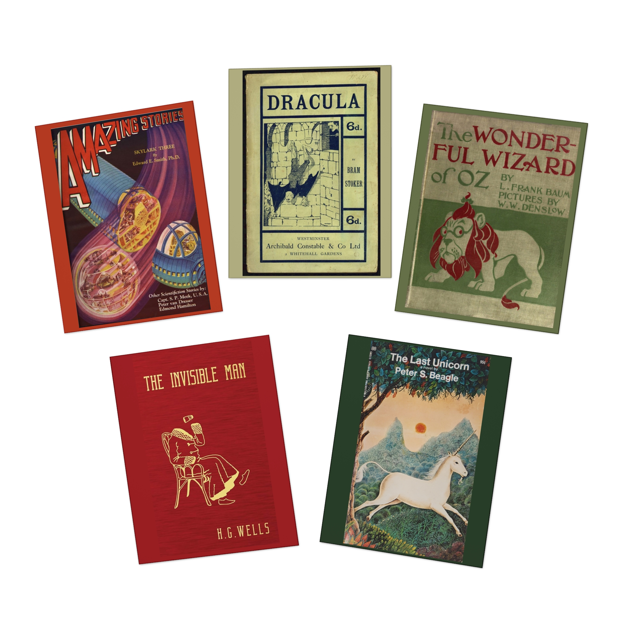 Holiday Greeting Cards (5-Pack)