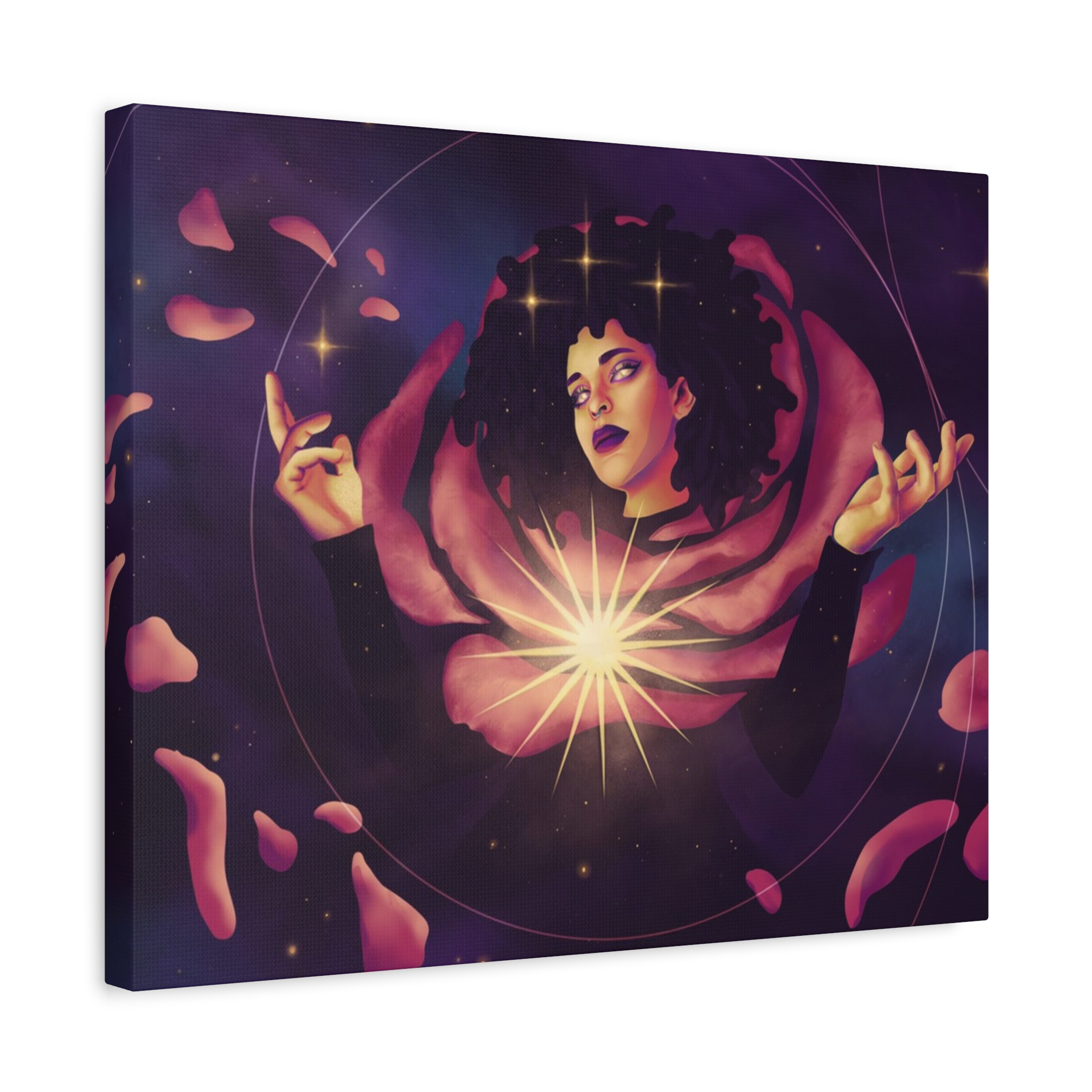 Rose Heart "Star Deity" Canvas Print - Image 8