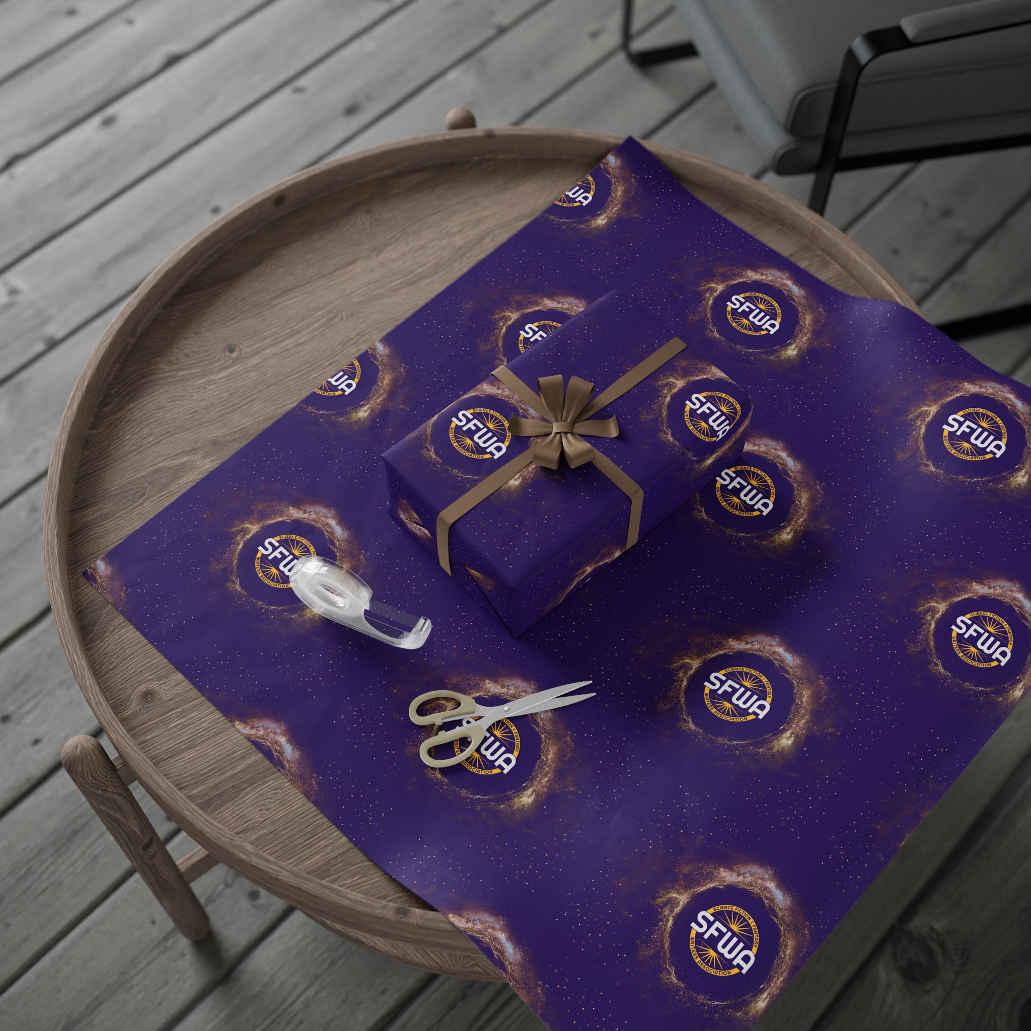 SFWA Glow Wrapping Paper