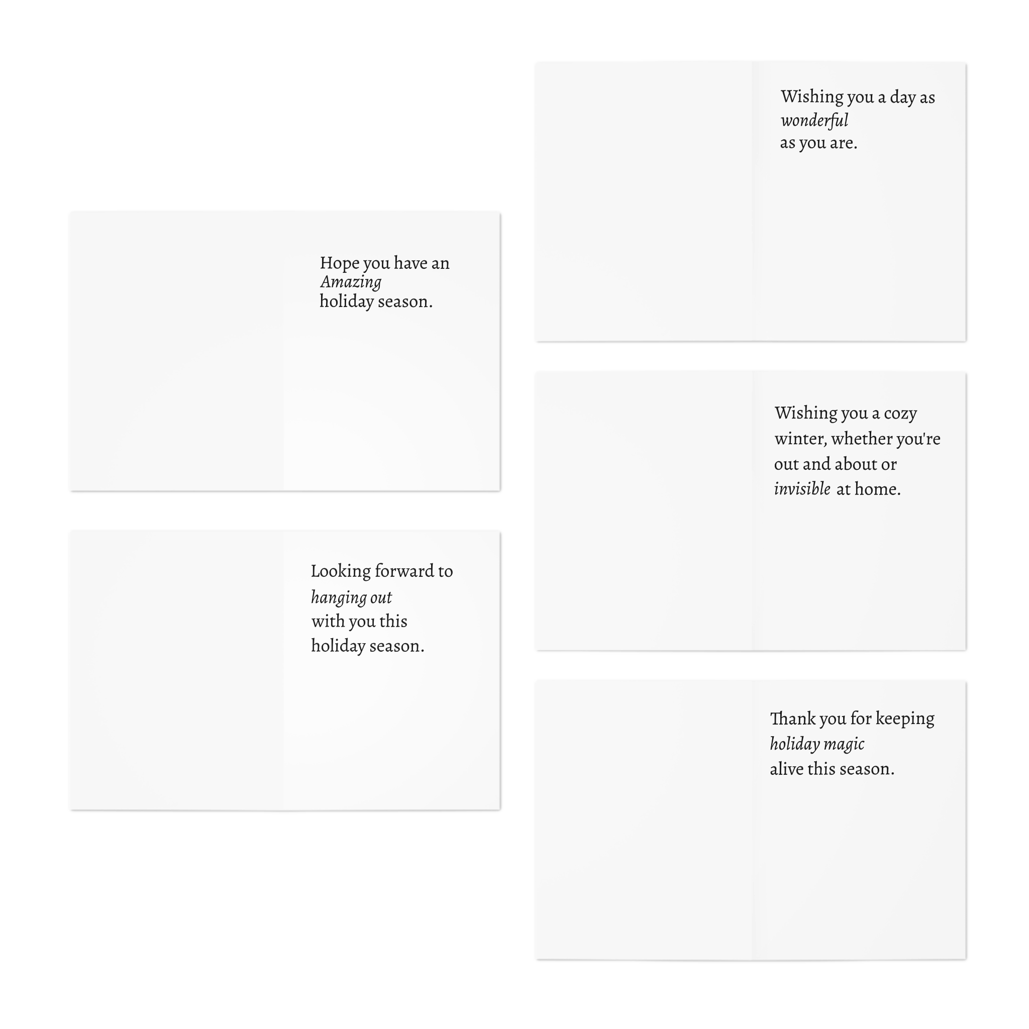 Holiday Greeting Cards (5-Pack) - Image 3