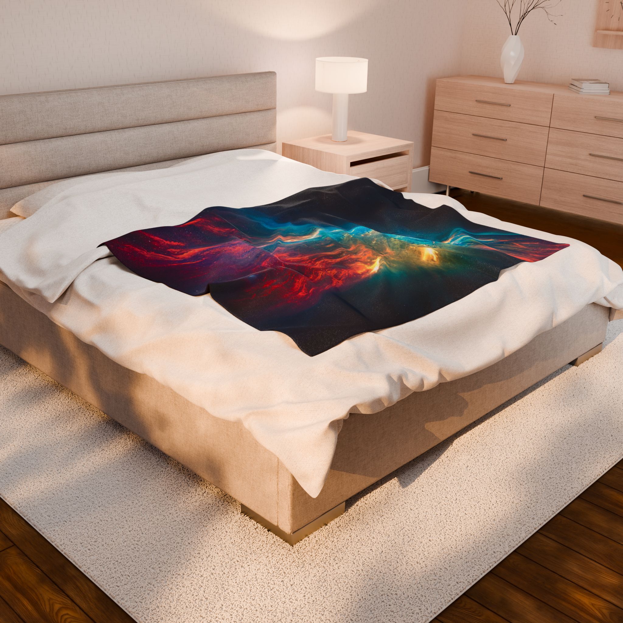 Nebula Galaxy Plush Blanket - Image 4