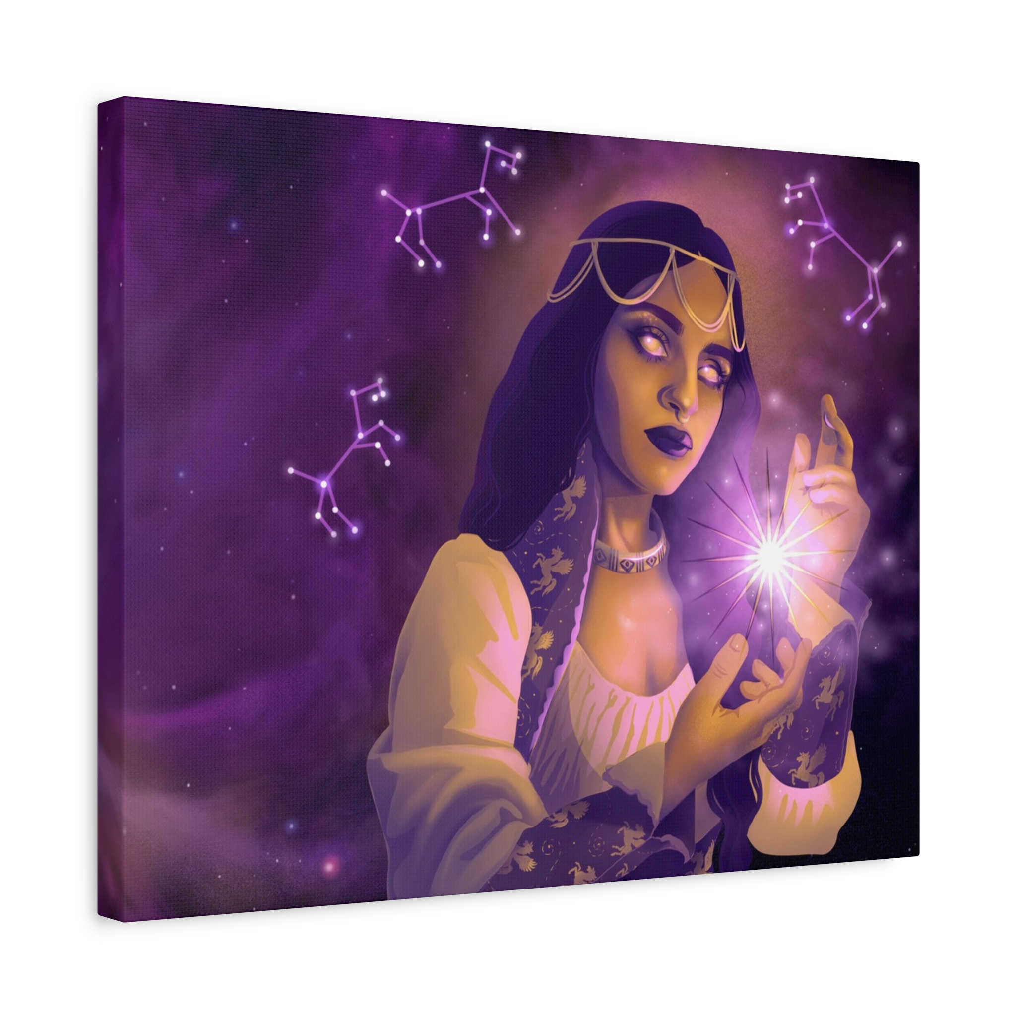 Far-Seeing "Star Deity" Canvas Print - Image 8