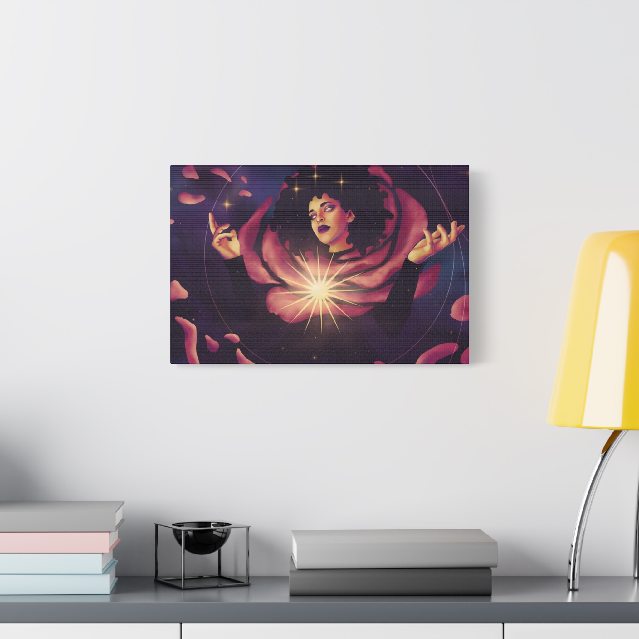 Rose Heart "Star Deity" Canvas Print - Image 6