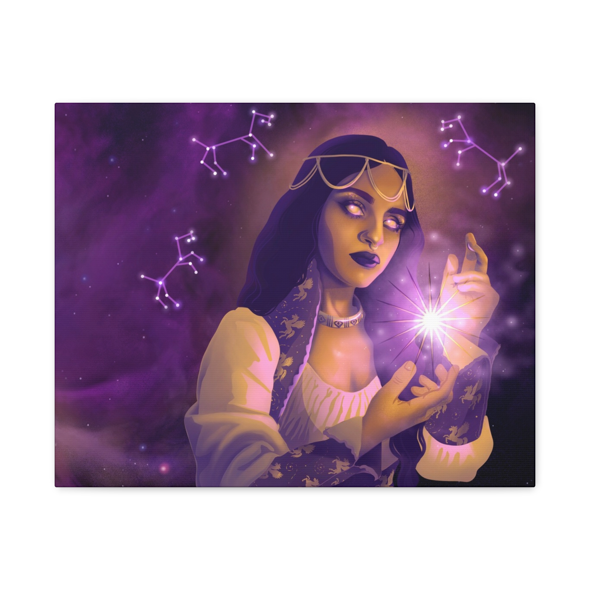 Far-Seeing "Star Deity" Canvas Print - Image 7