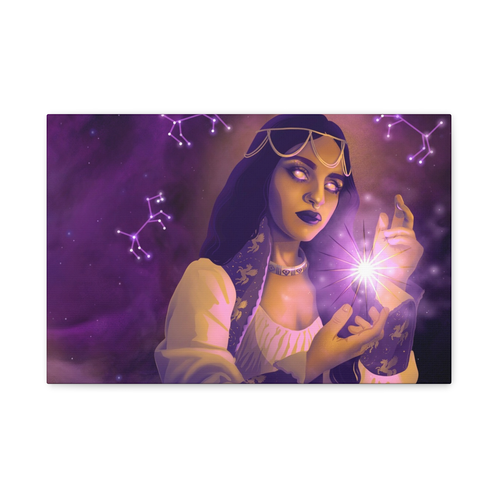 Far-Seeing "Star Deity" Canvas Print - Image 4