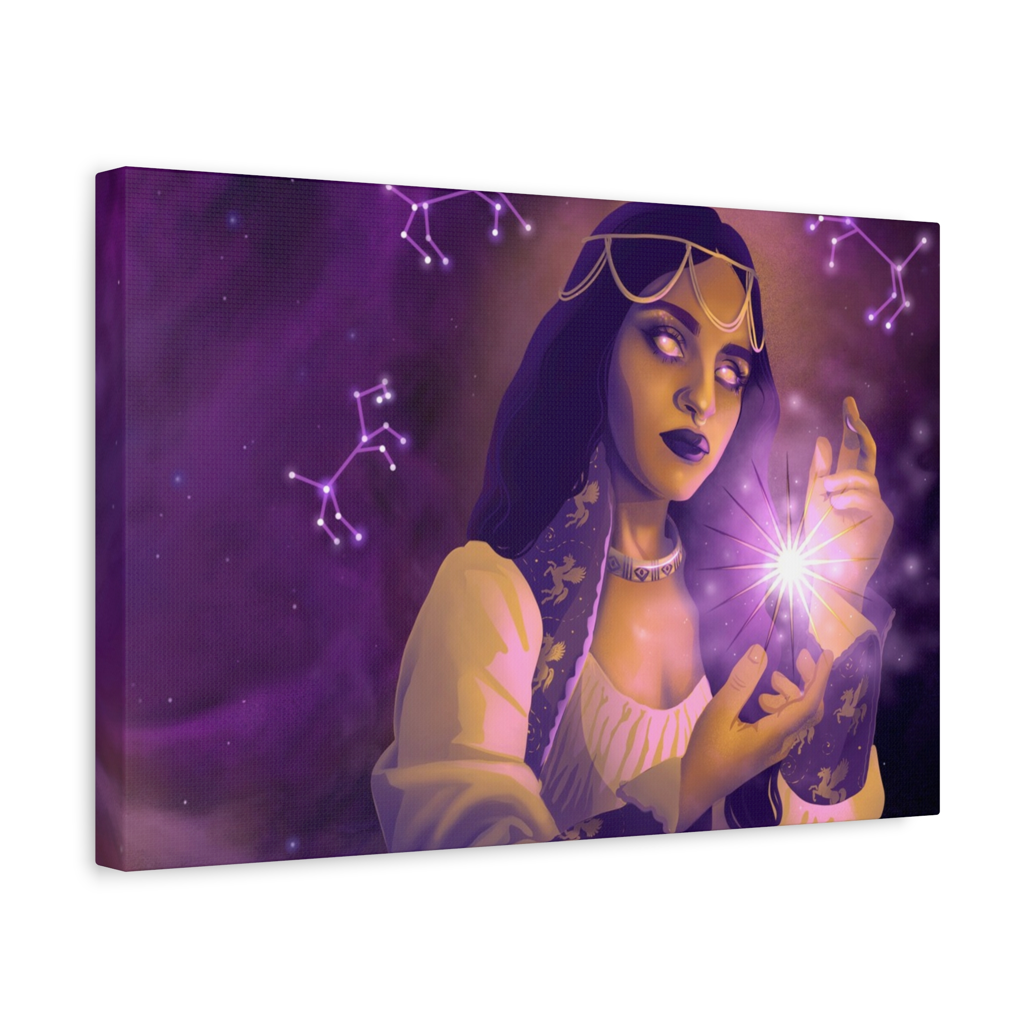 Far-Seeing "Star Deity" Canvas Print - Image 5