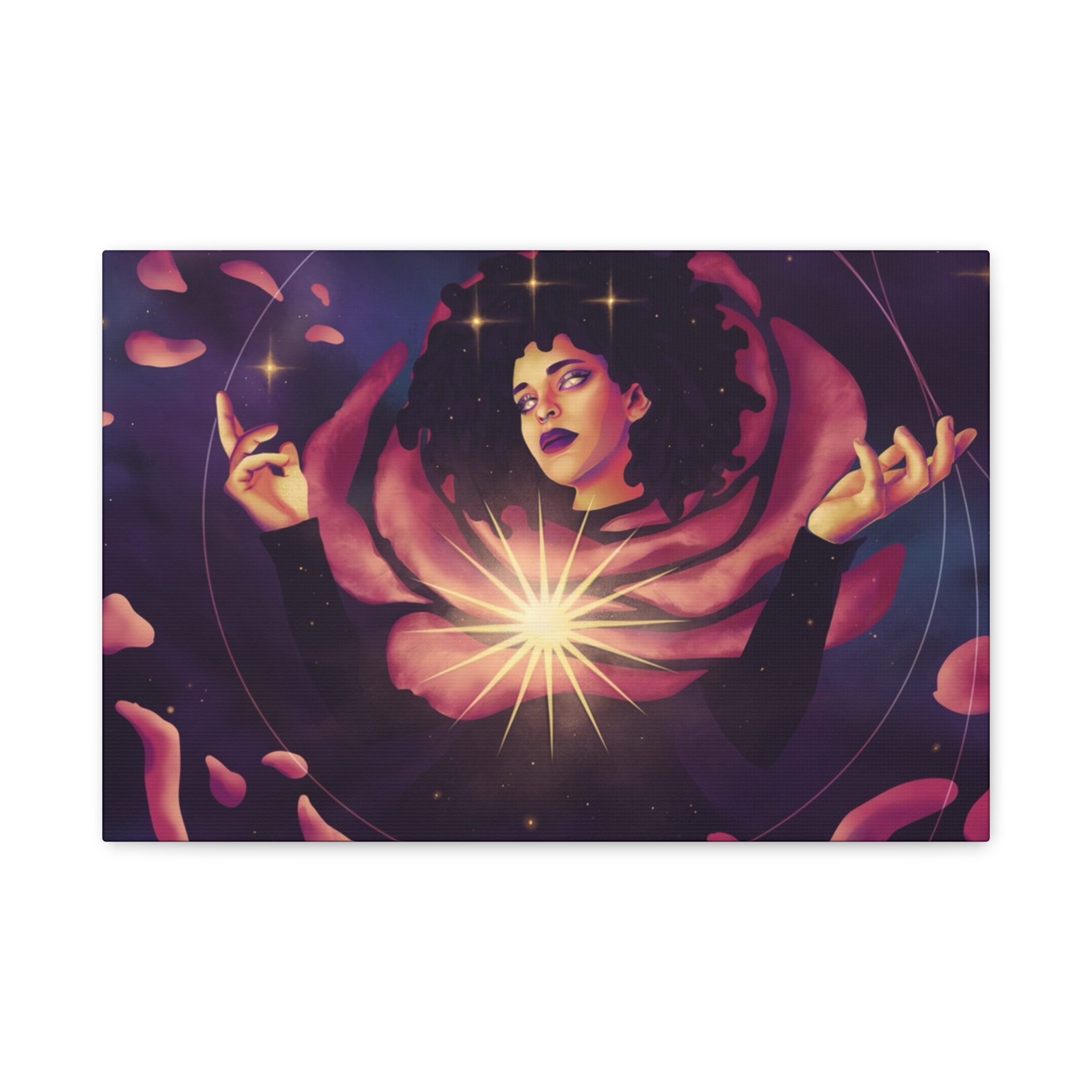 Rose Heart "Star Deity" Canvas Print - Image 4