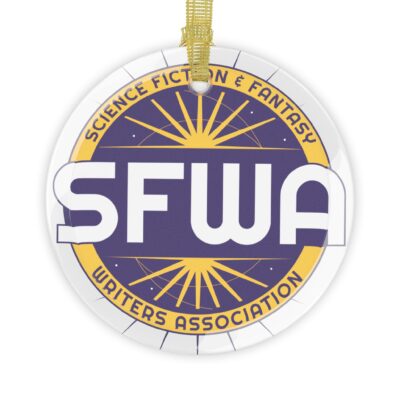 SFWA Glass Ornament