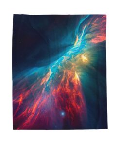Nebula Galaxy Plush Blanket