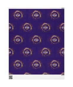 Alternative view of SFWA Glow Wrapping Paper