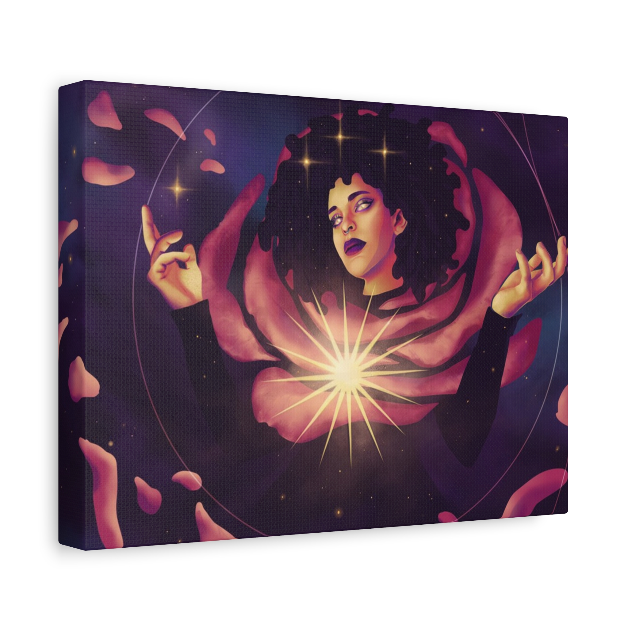 Rose Heart "Star Deity" Canvas Print - Image 2
