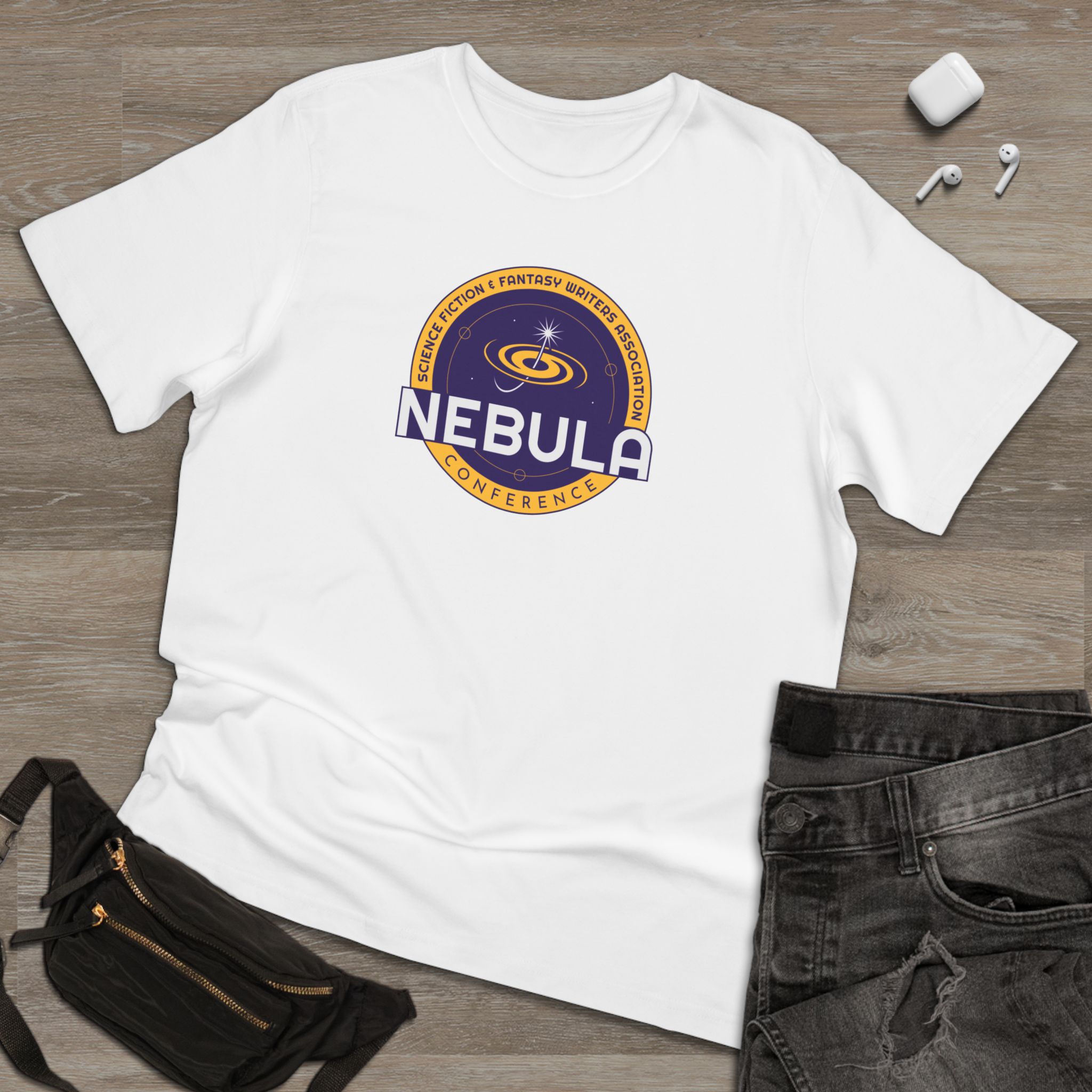 Timeless Nebulas Conference Unisex T-Shirt - Image 2