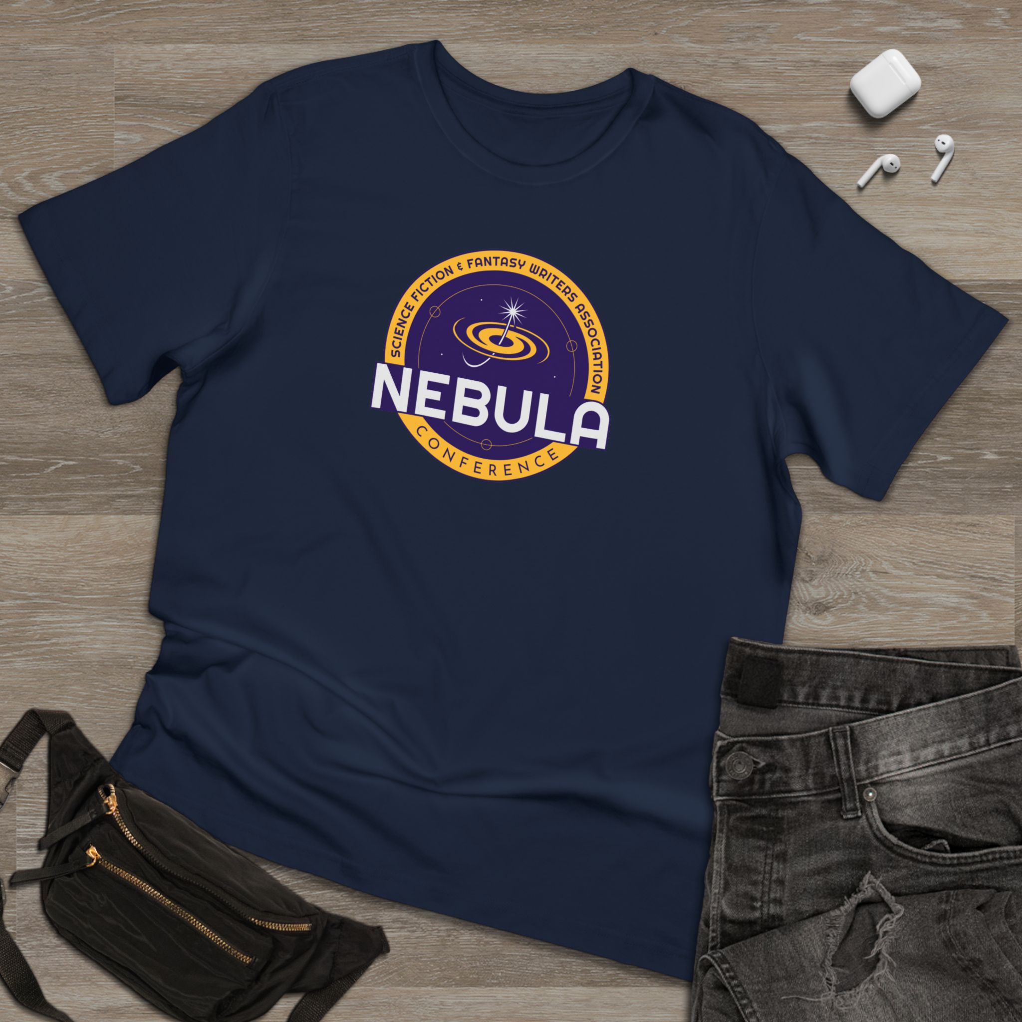 Timeless Nebulas Conference Unisex T-Shirt - Image 14