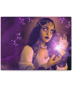 Far-Seeing "Star Deity" Canvas Print