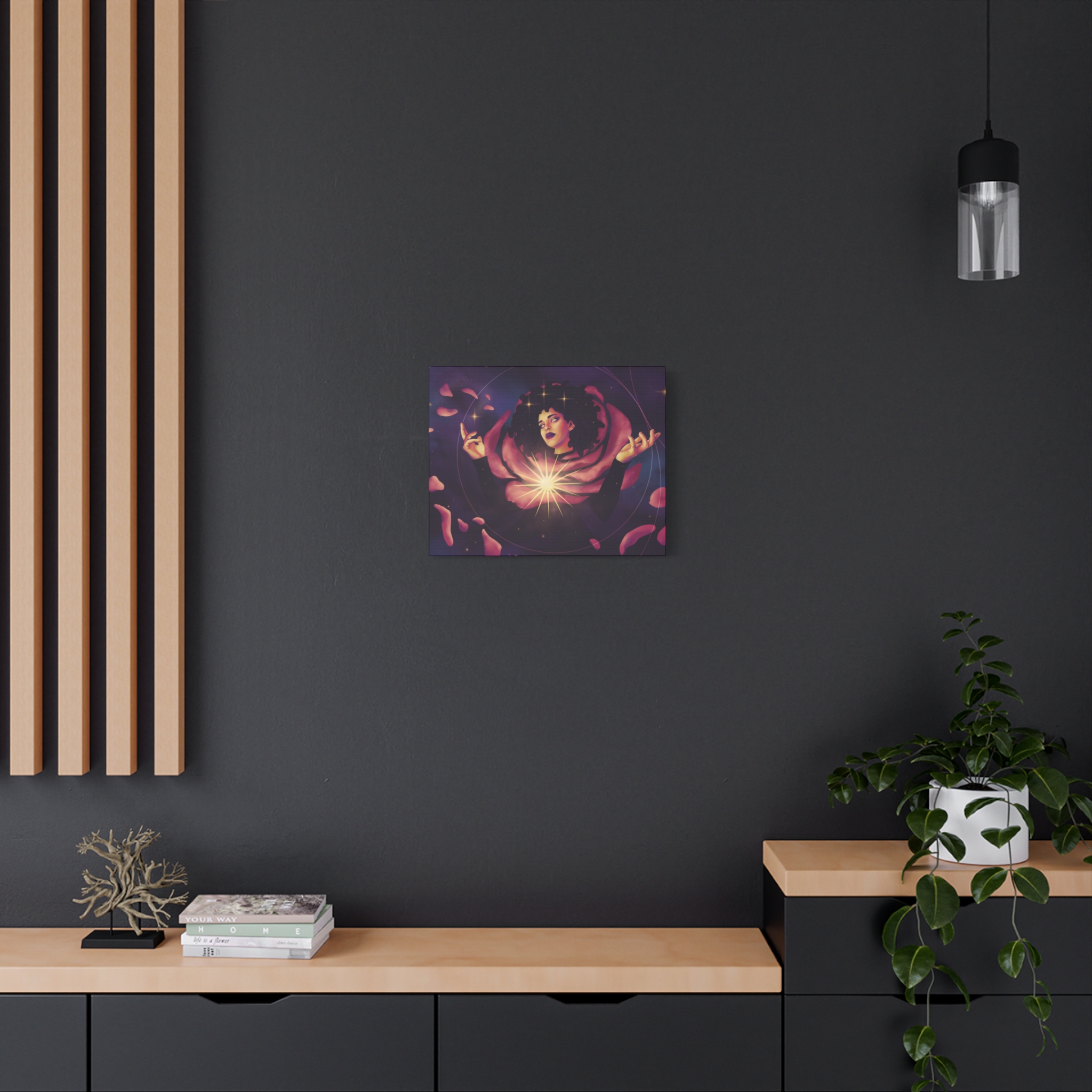 Rose Heart "Star Deity" Canvas Print - Image 10