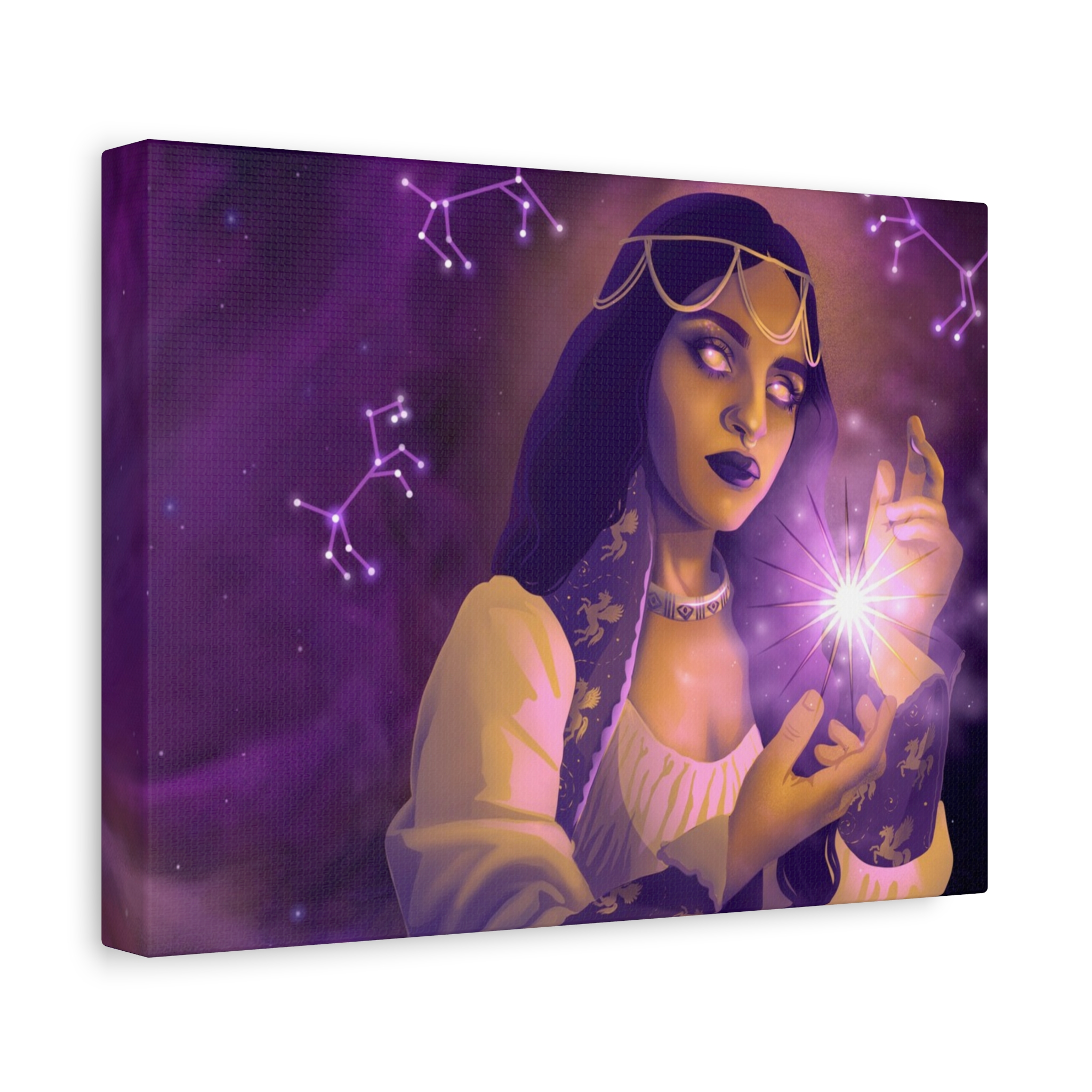 Far-Seeing "Star Deity" Canvas Print - Image 2