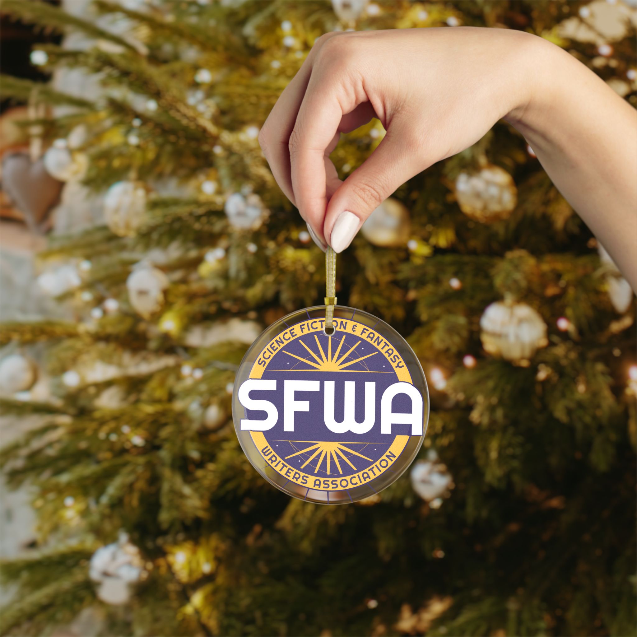 SFWA Glass Ornament - Image 4